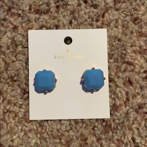 blue Kate spade earrings